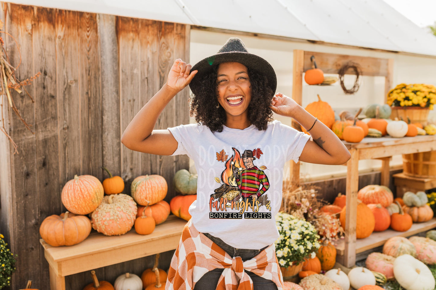 Fall Nights & Bonfire Lights Tee