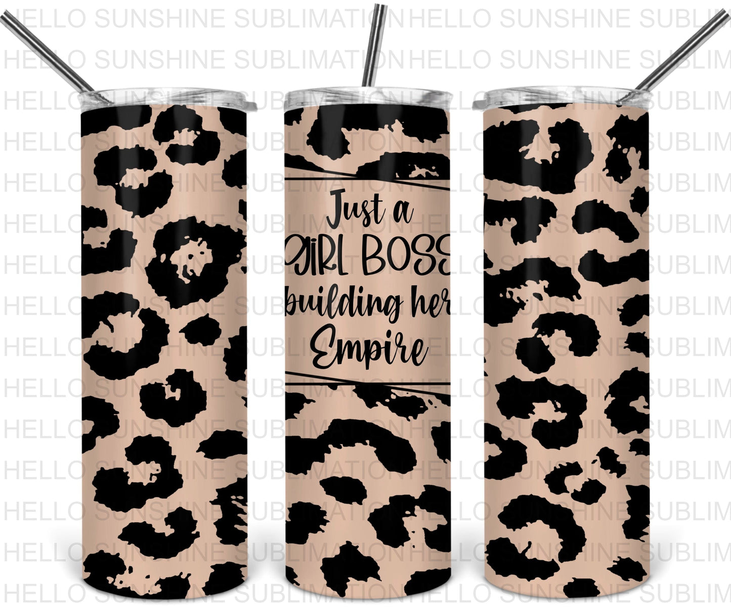 Just A Girl Boss Tumbler