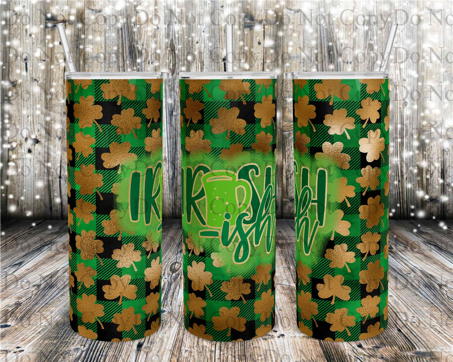 Irishish Tumbler Print