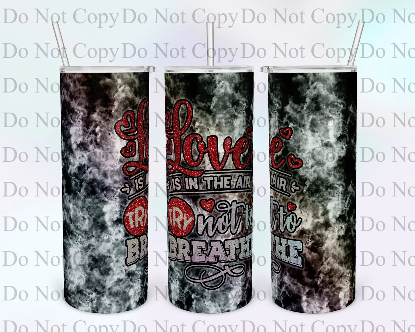 Love is In the Air 2 Tumbler Print