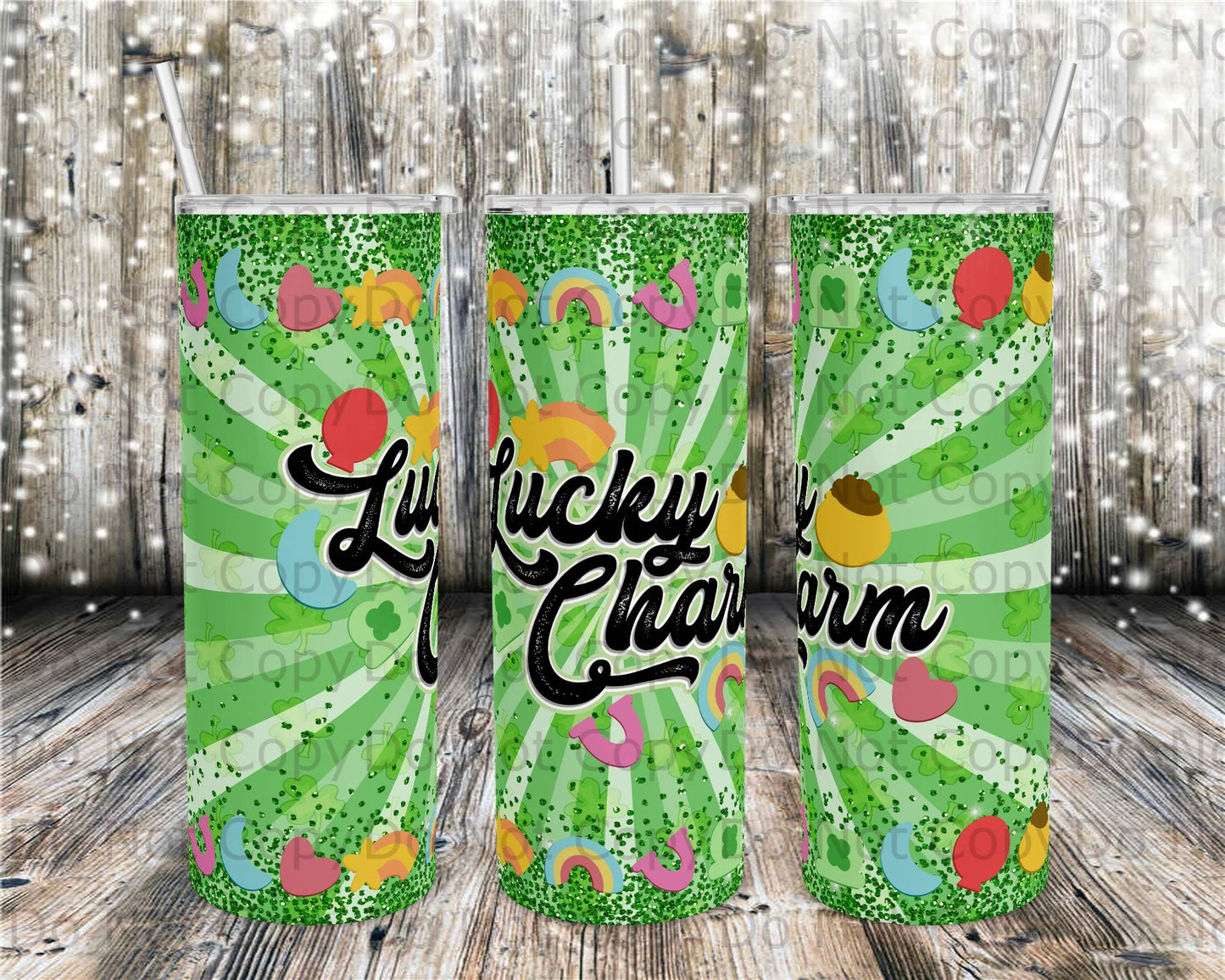 Lucky Charm Tumbler Print