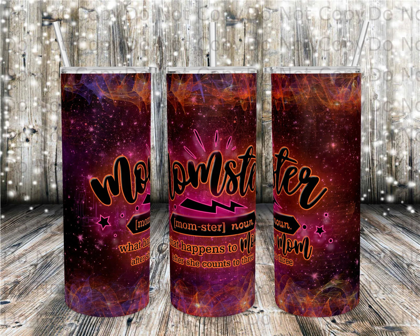 Momster Tumbler Print