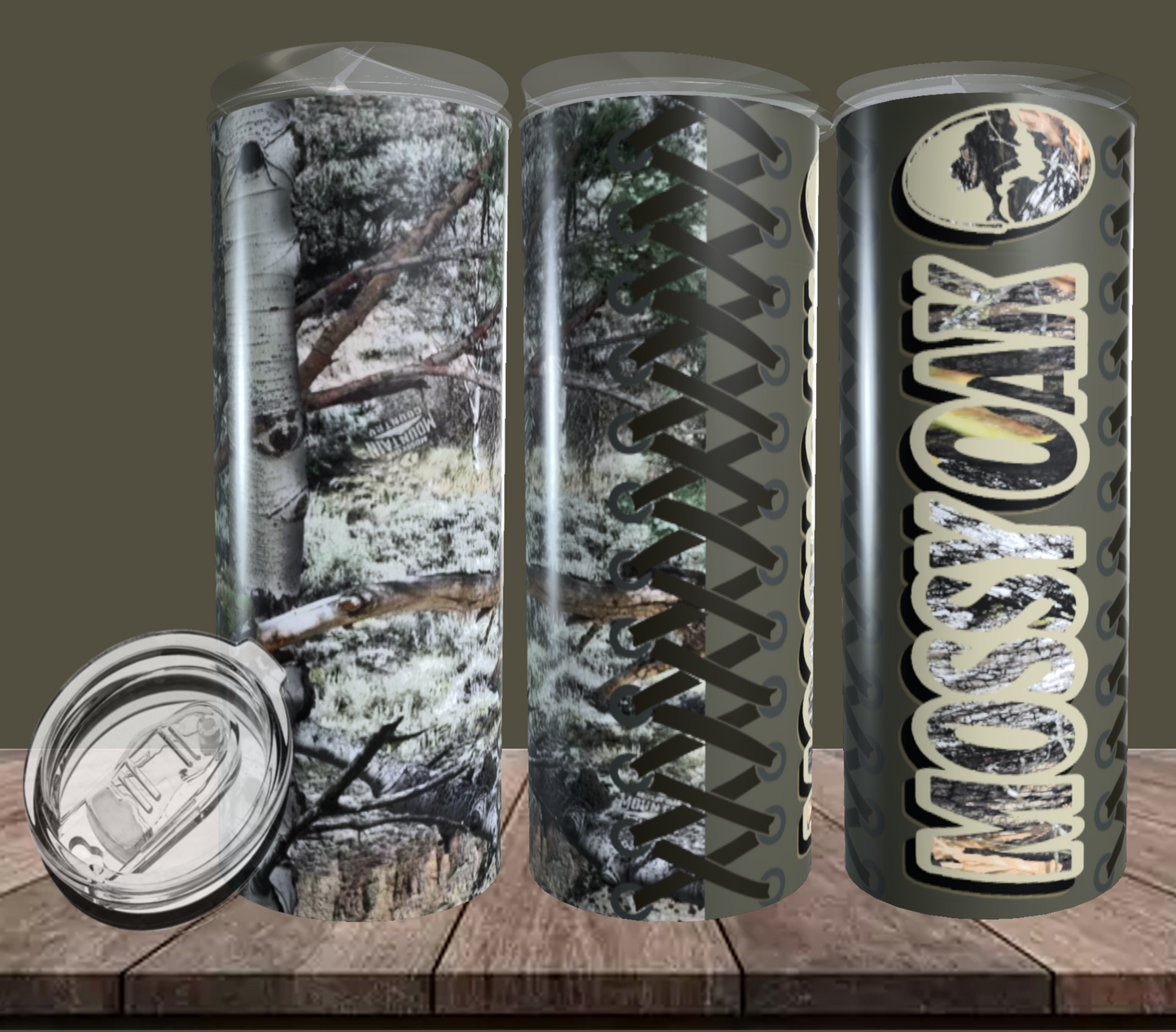 Hunting Camo Tumbler Print