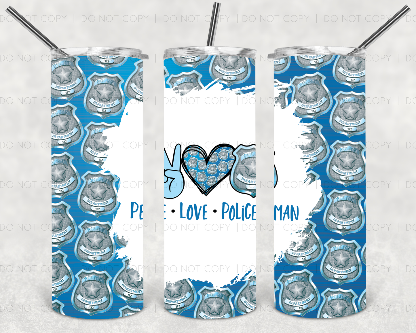 Policewoman Tumbler