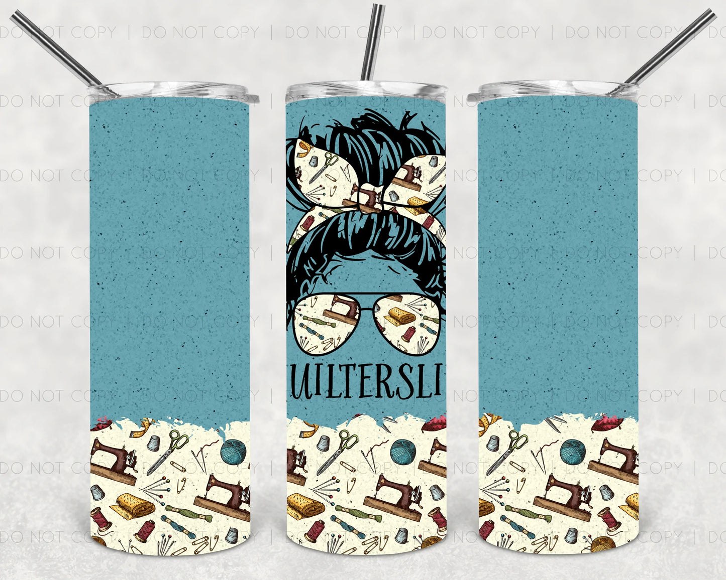 Quilters Life Tumbler Print