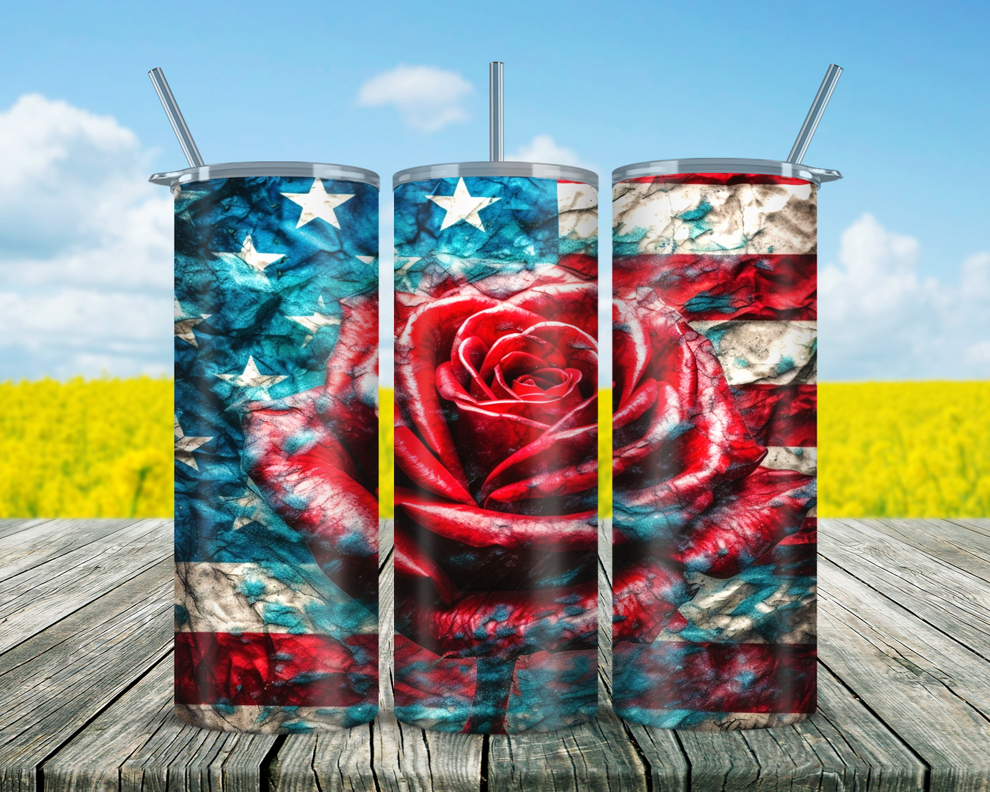 Rose American Tumbler