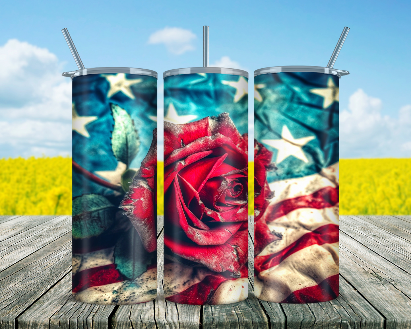 Rose American Tumbler