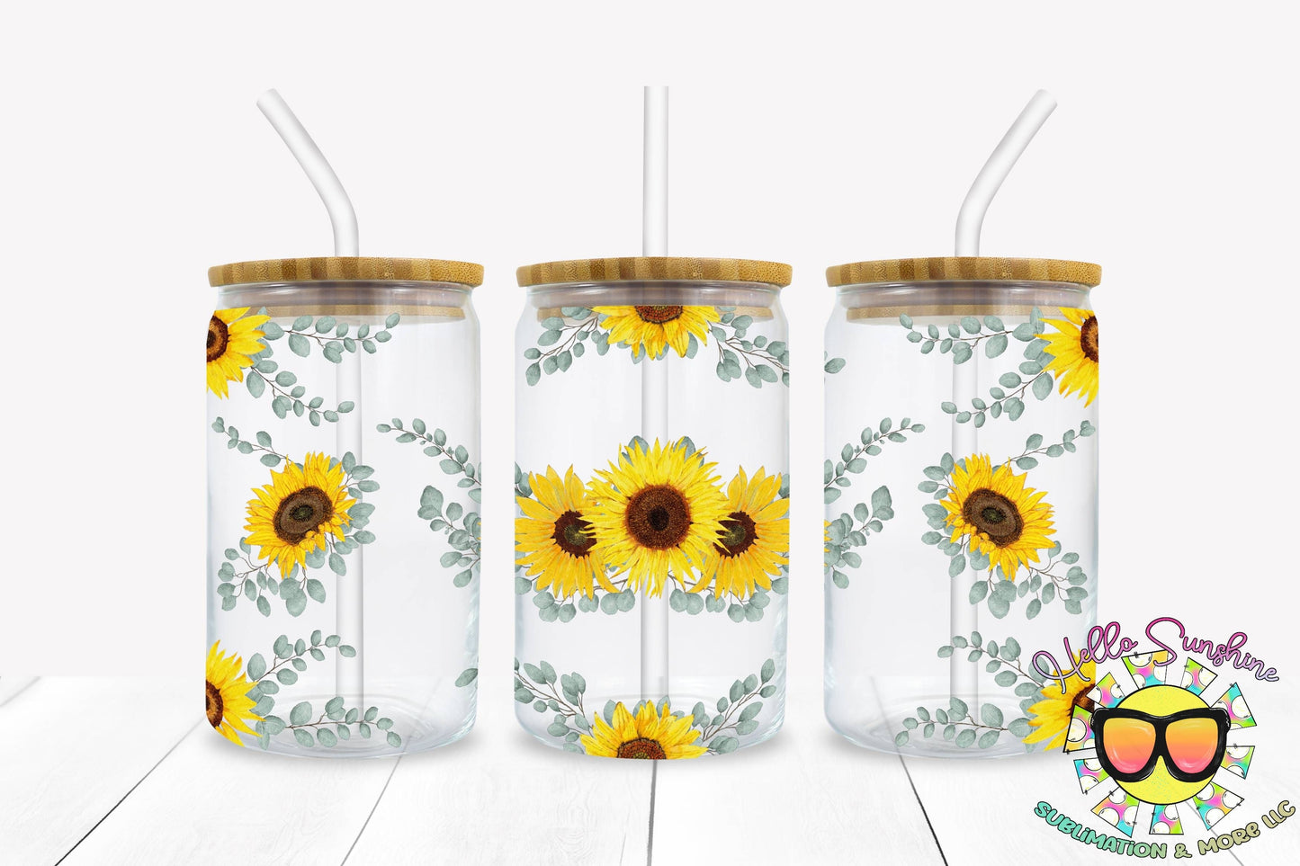 Sunflower 2 Glass