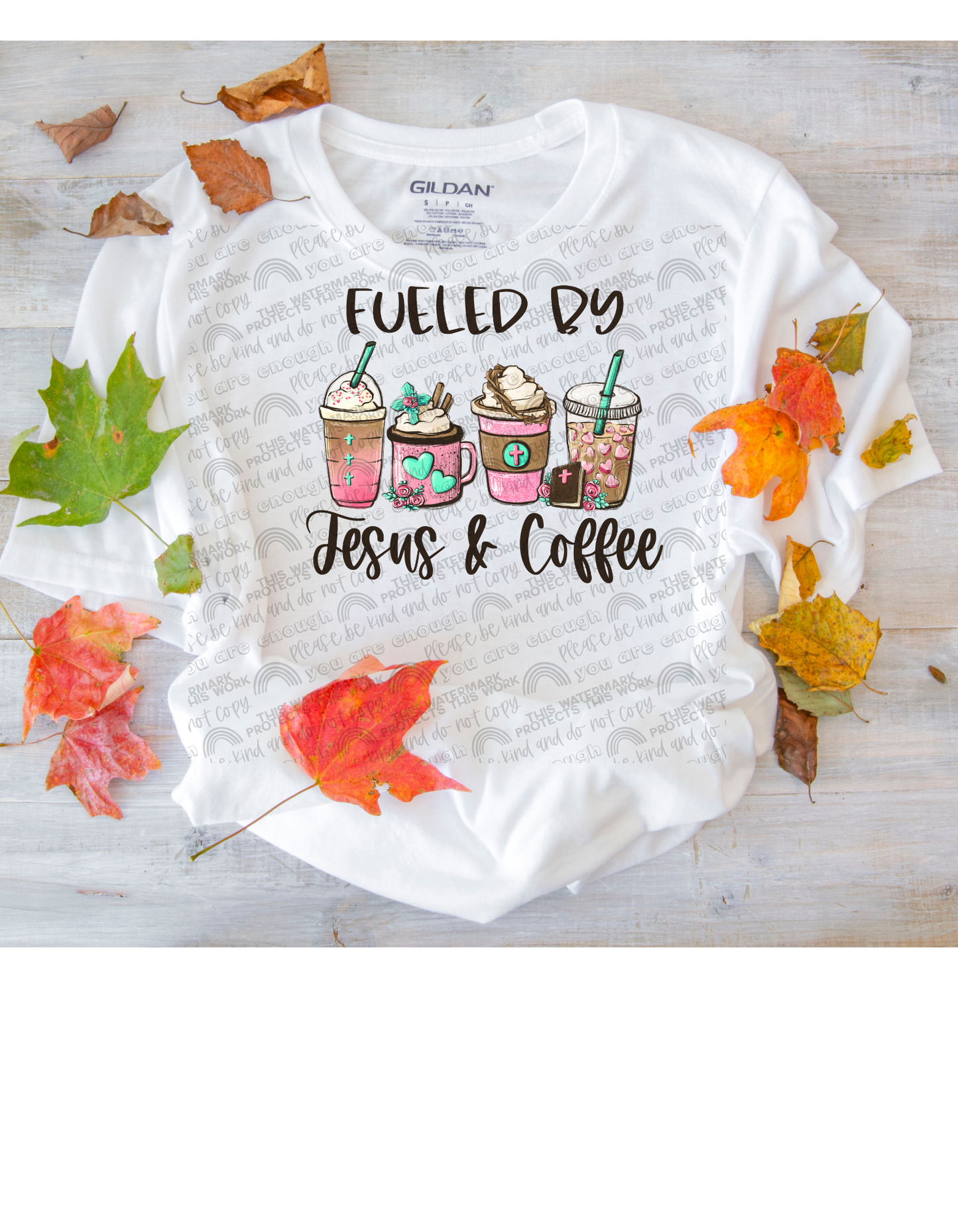Fueled by Jesus & Coffee Tee