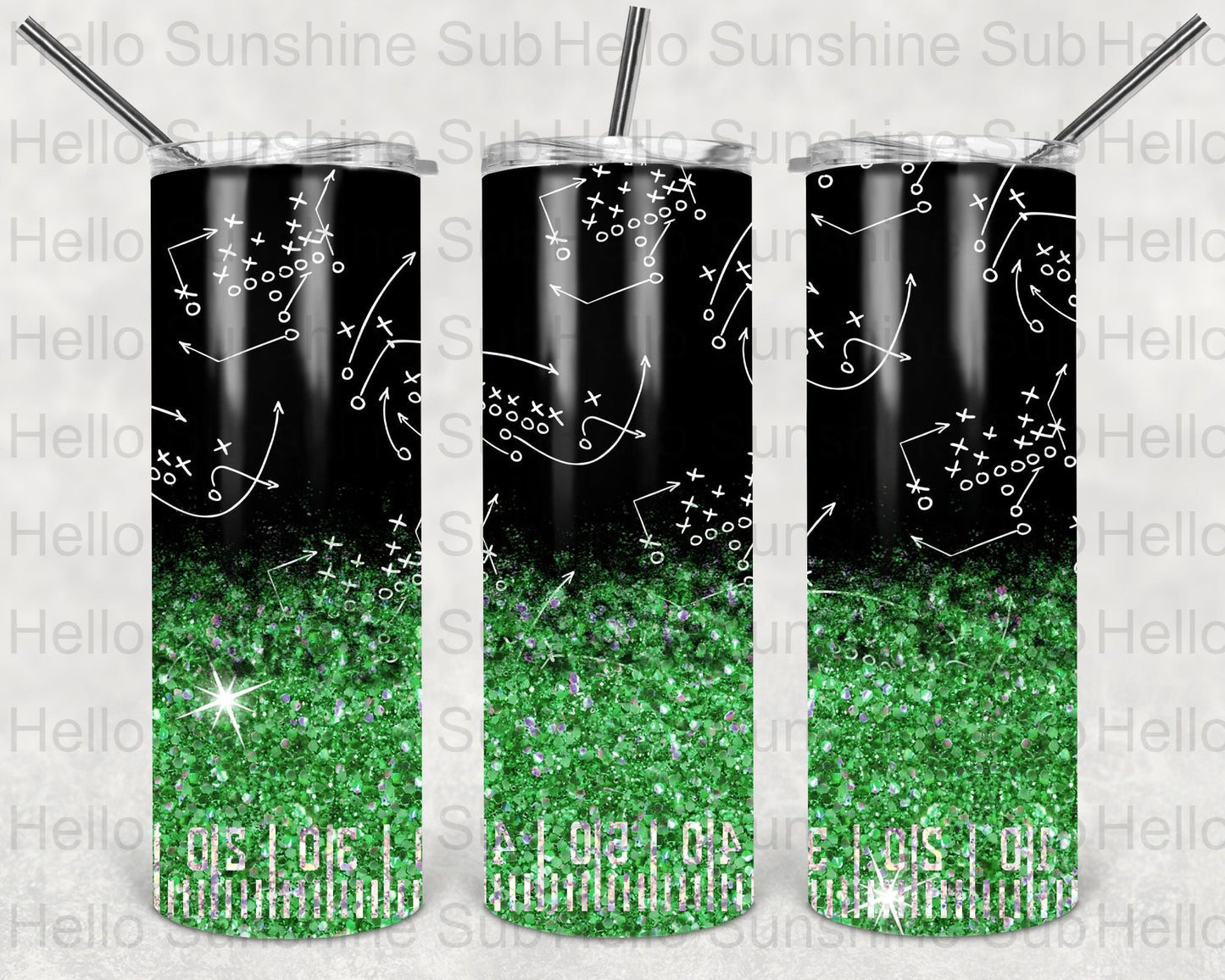 Football Field Tumbler