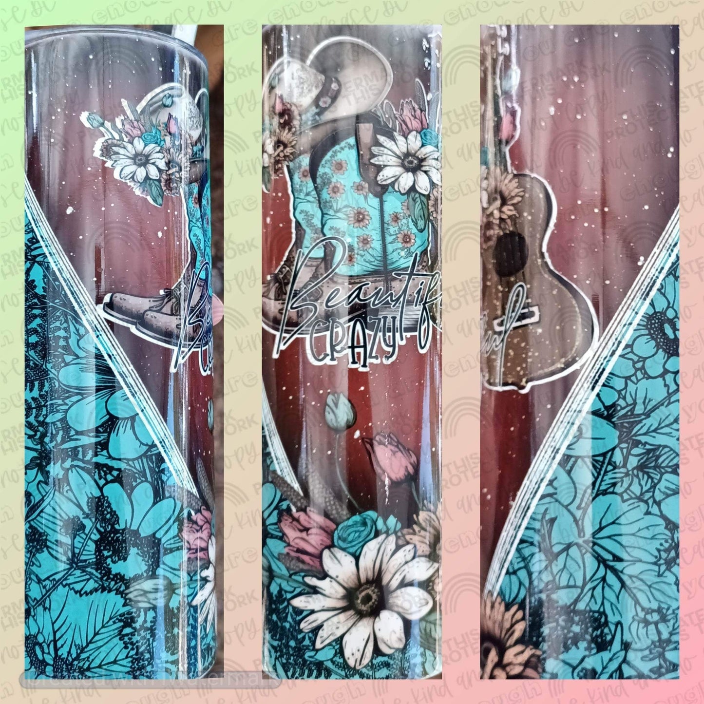 Beautiful Crazy Tumbler