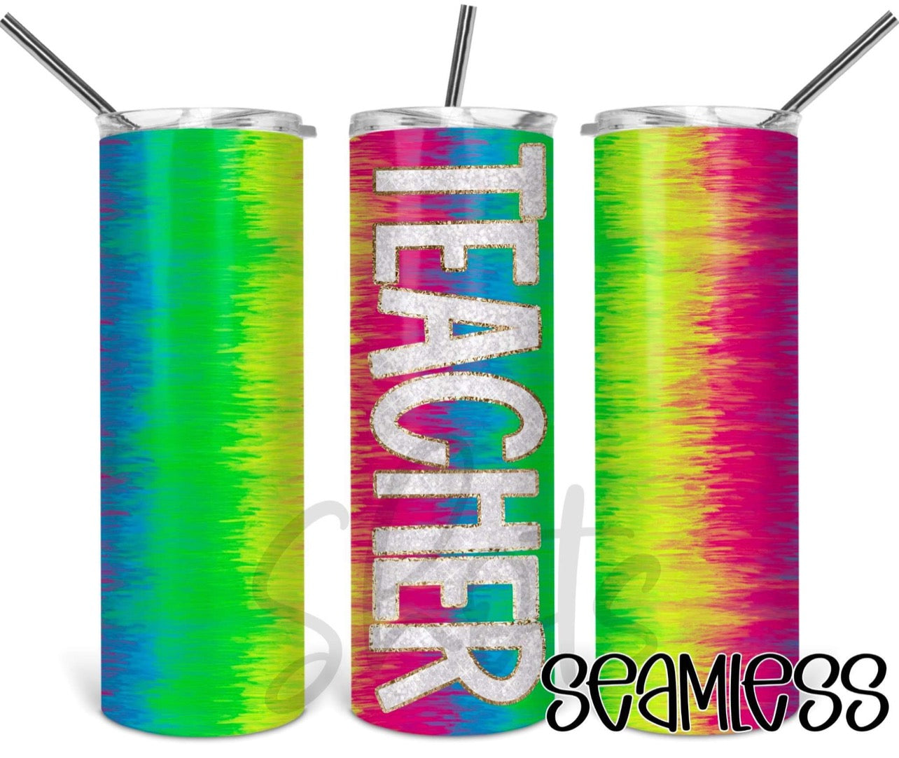 Teacher Rainbow Tumbler
