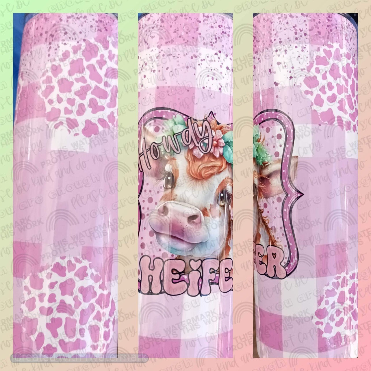 Howdy Heifer Tumbler