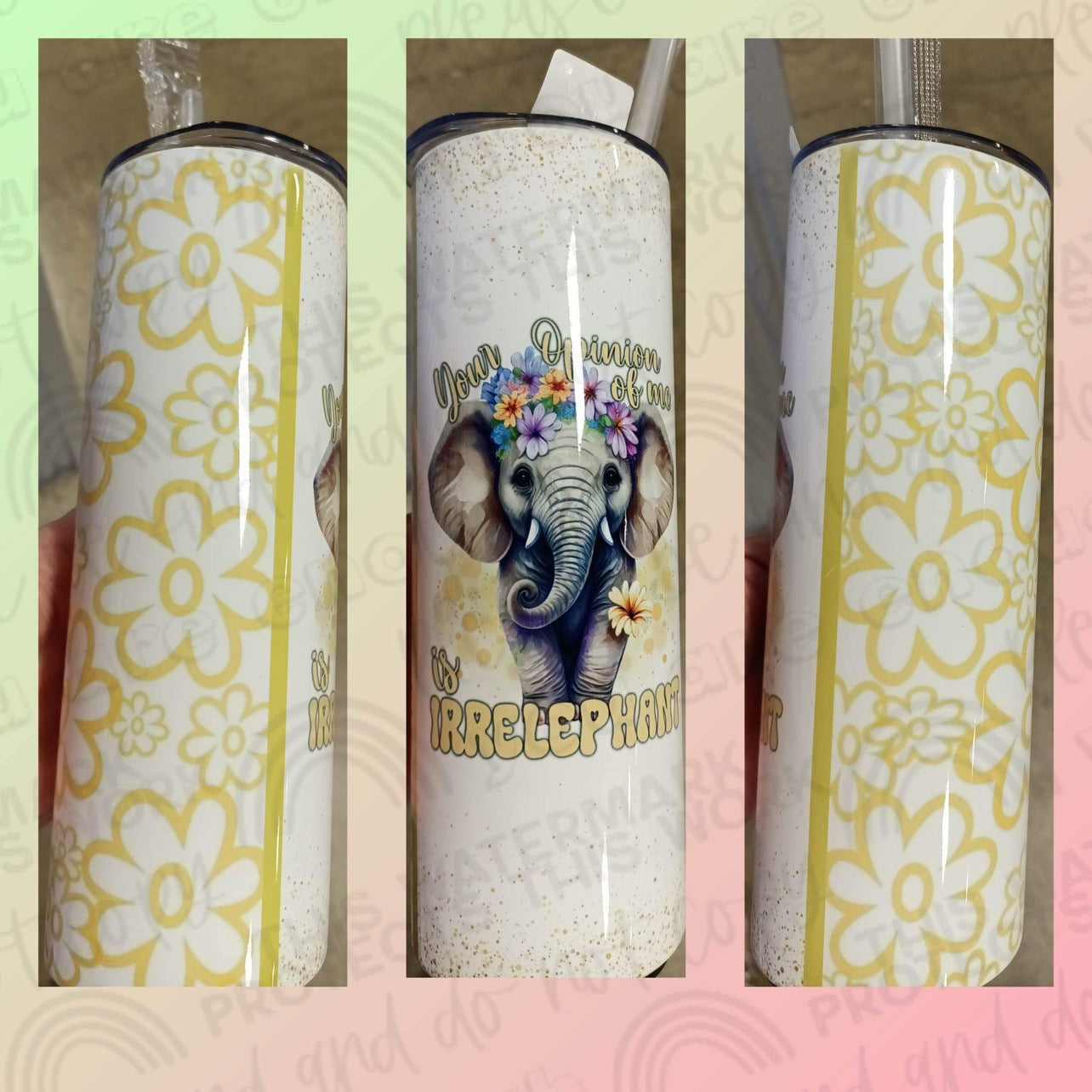 your opinion is irrelephant Tumbler