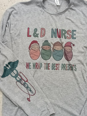 L & D Nurse Tee or Crew