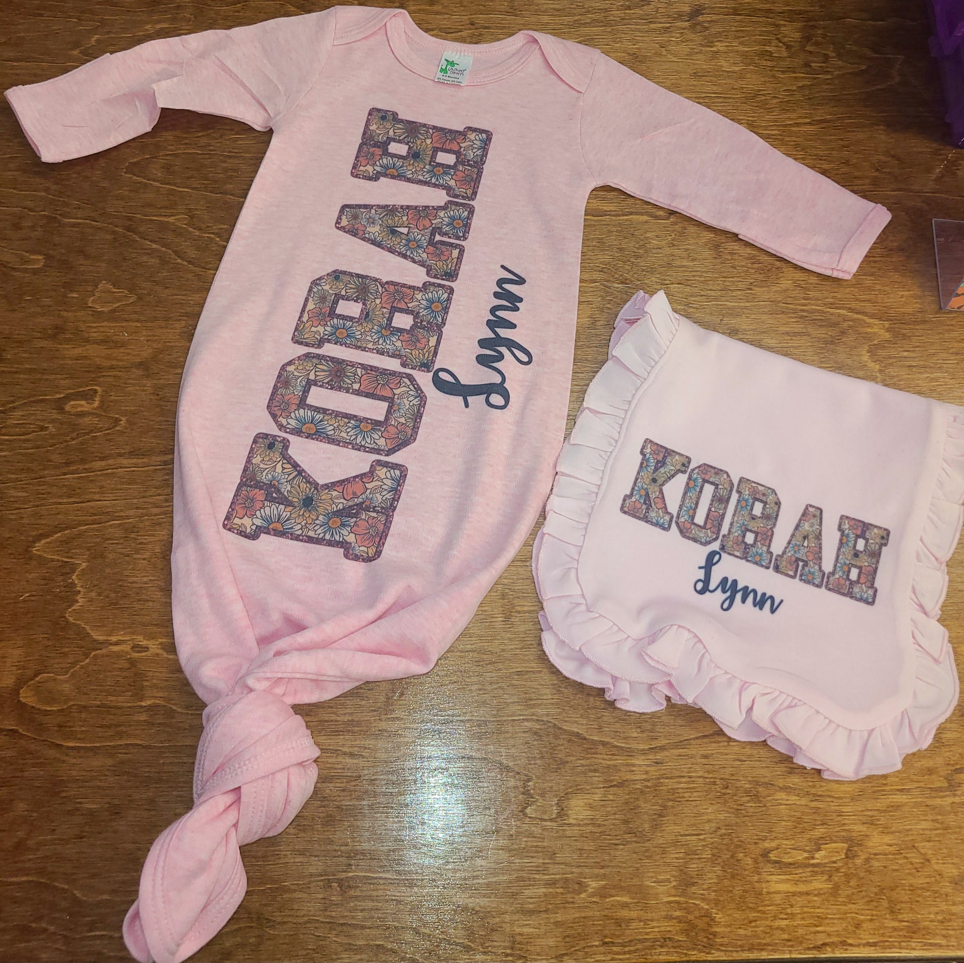 Custom baby items