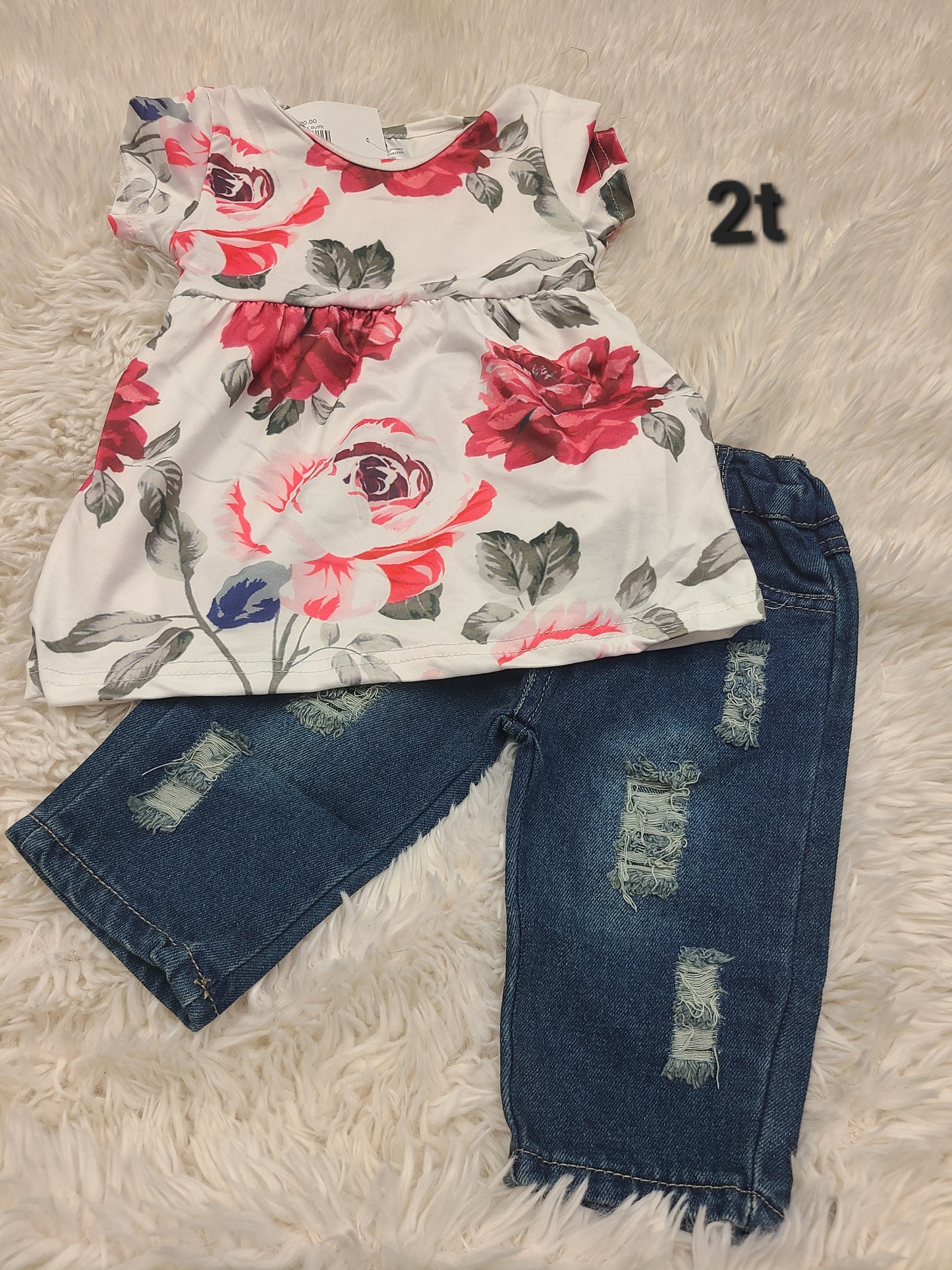 Roses shorts set