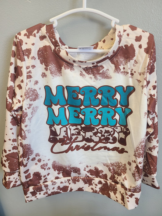 Cow merry shirt