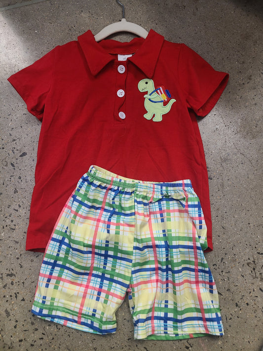 School button up set