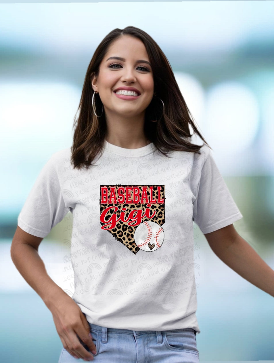 Leopard Home Plate Baseball  T-shirt