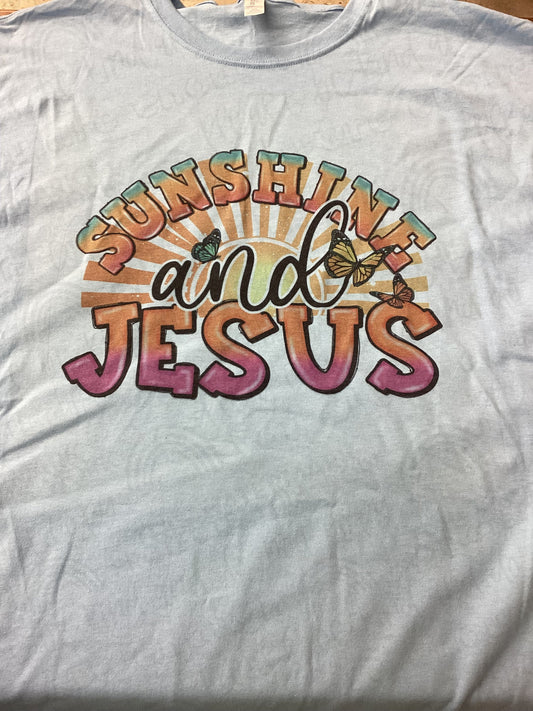 Sunshine and Jesus T-shirt