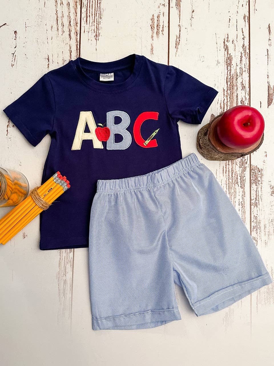 ABC Top and Shorts Set