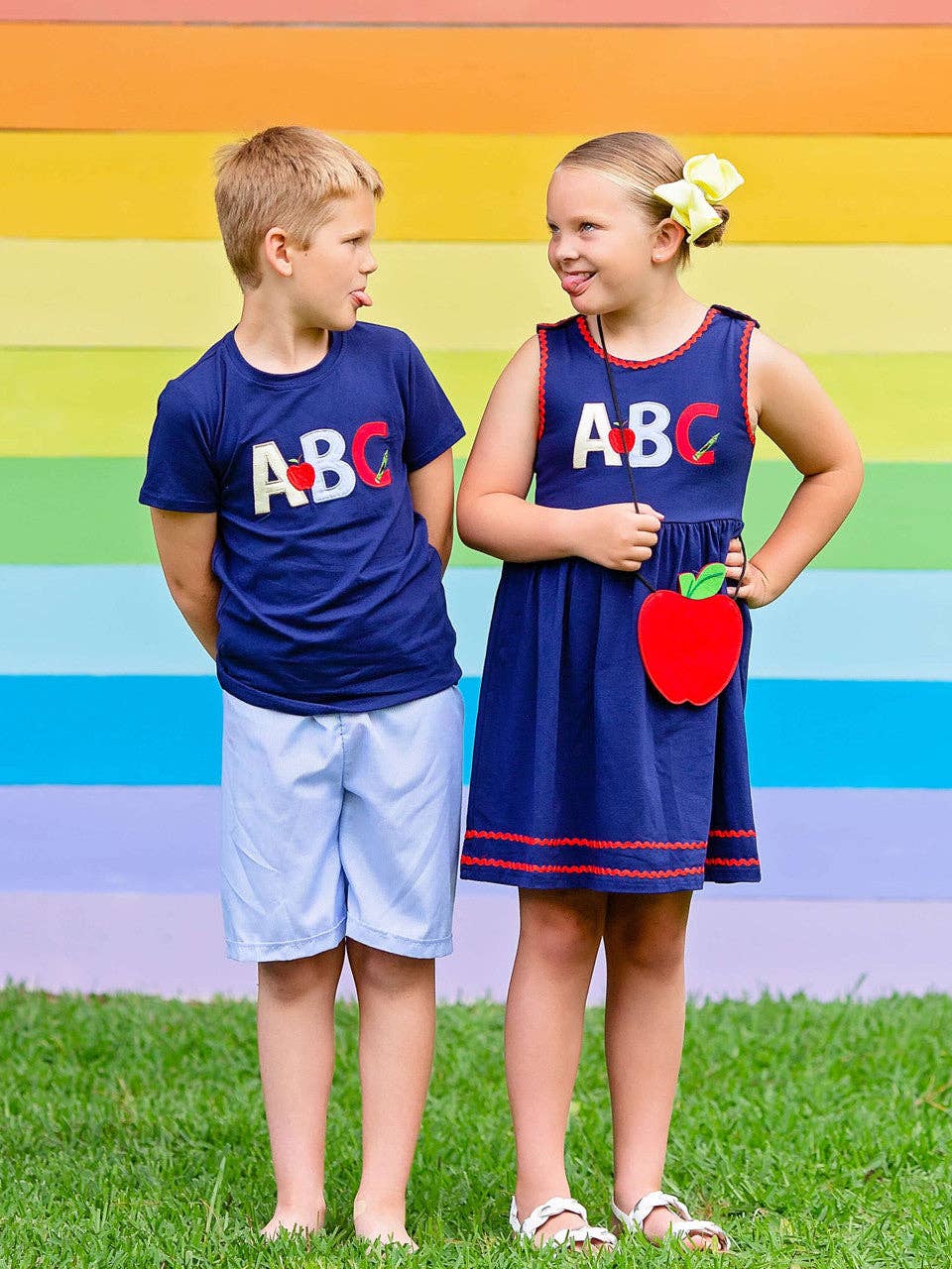 ABC Top and Shorts Set