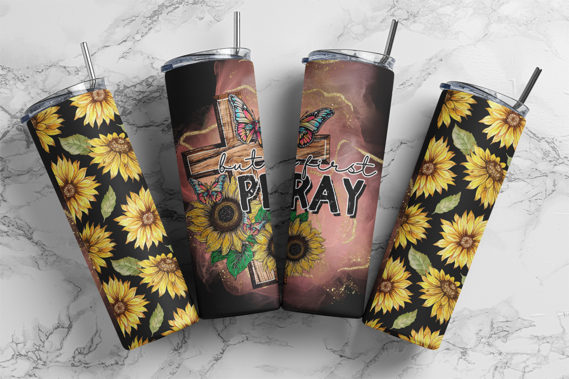 But First Pray Tumbler