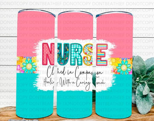 Nurse or Teacher Clothed In Tumbler