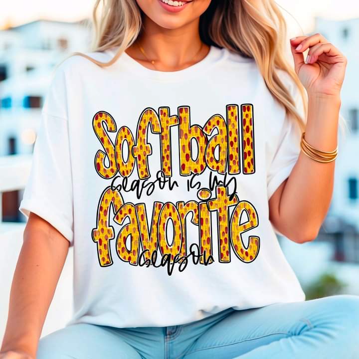 Baseball or Softball is my Favorite Season T-shirt