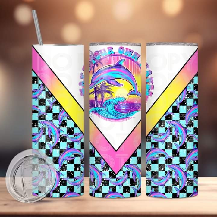 Make Your Own Waves Tumbler