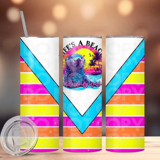 Life's a Beach Tumbler