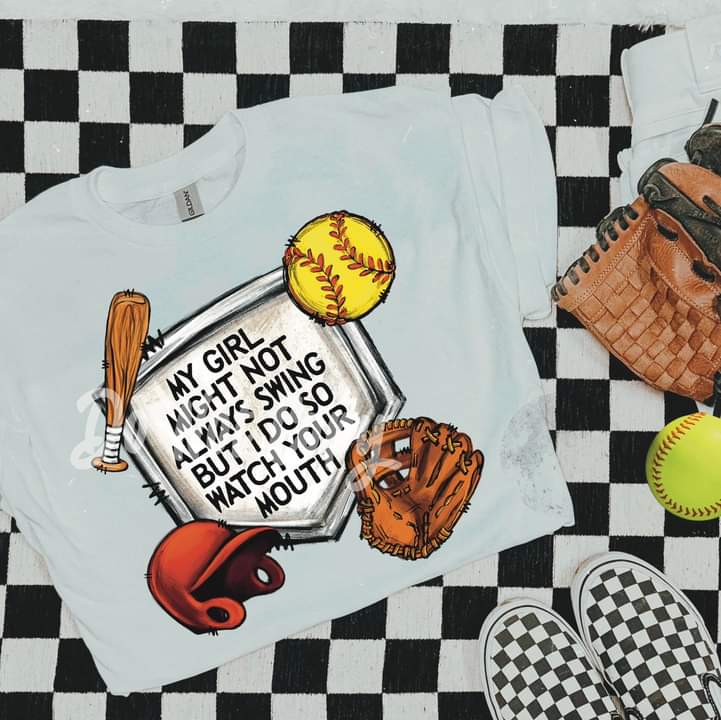 Might Not Swing But I Do T-Shirt-Sublimation