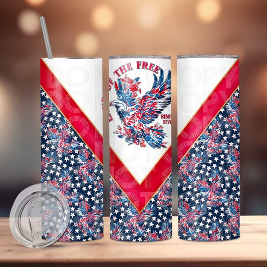 Land of the Free Tumbler