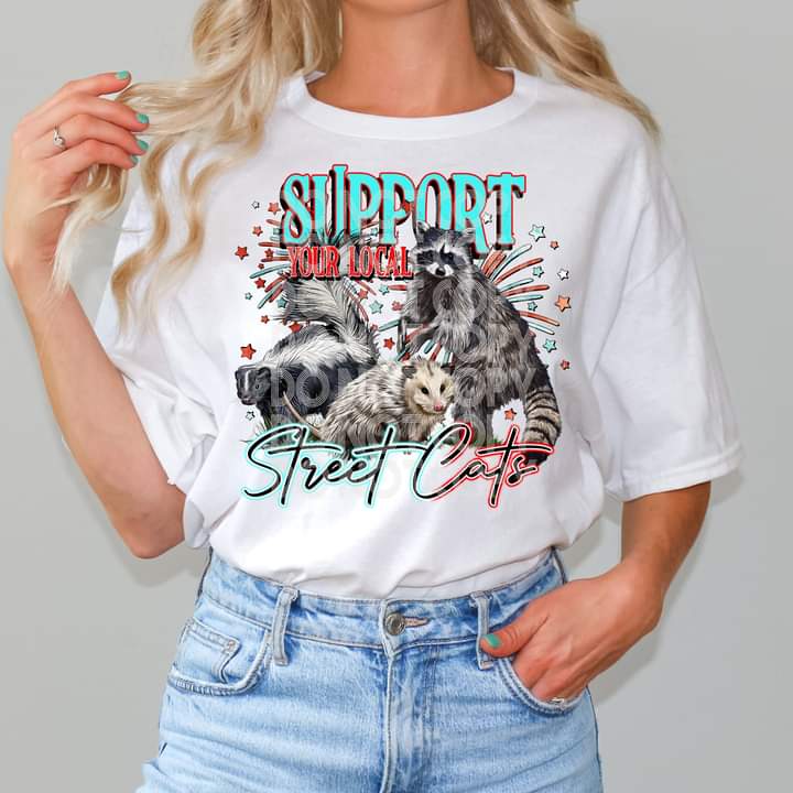 Support Street Cats Tee