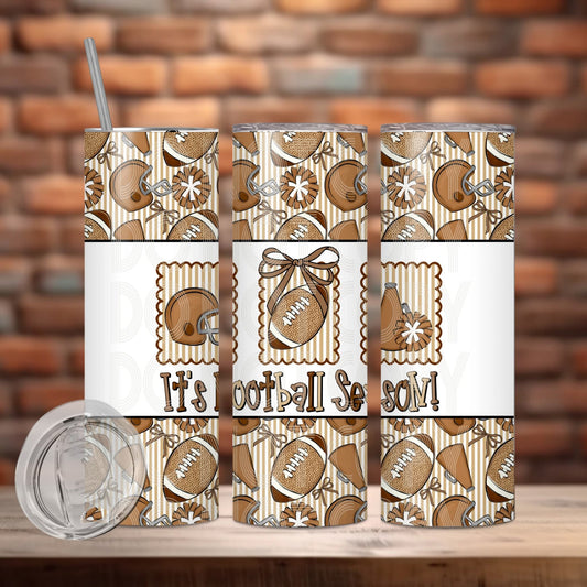 It's Football Season Tumbler