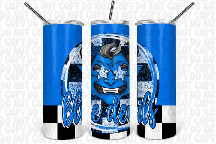 Mascot Blue Devils Tumbler