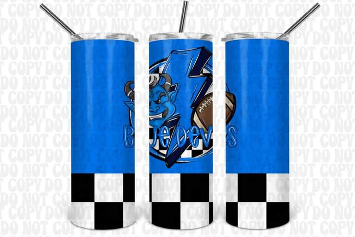 Mascot Blue Devils Tumbler