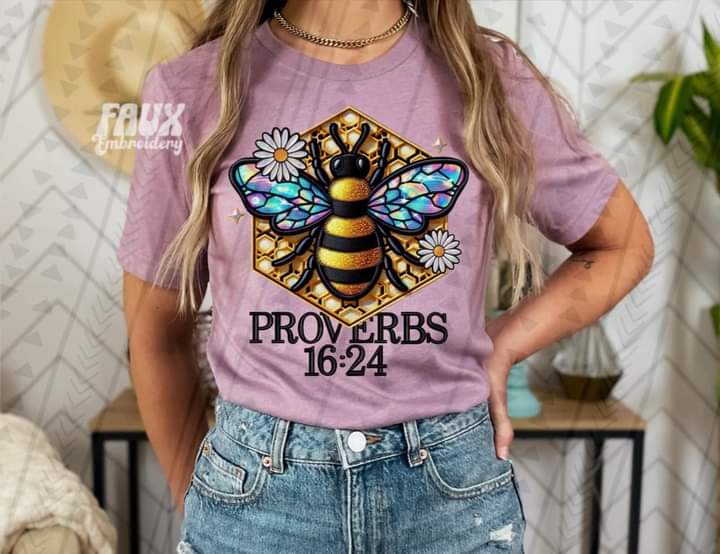 Proverbs 16:24 Bee Tee