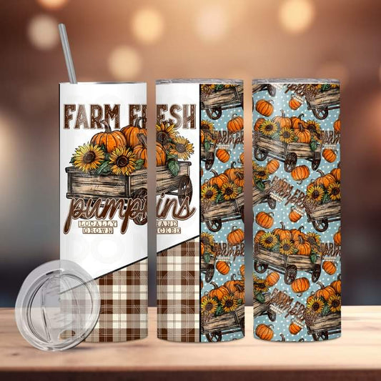 Farm Fresh Pumpkins Tumbler