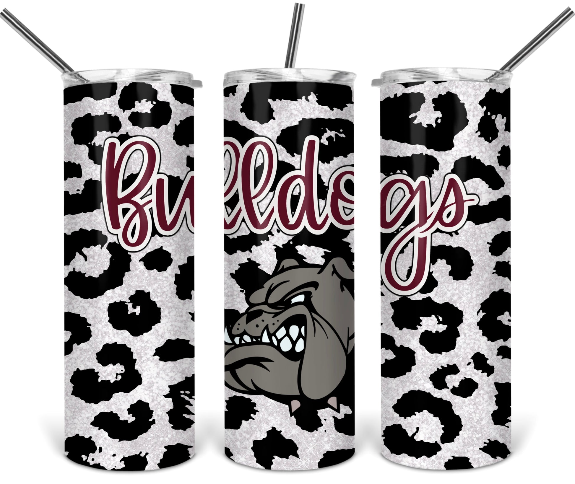 Bulldogs Leopard Tumbler