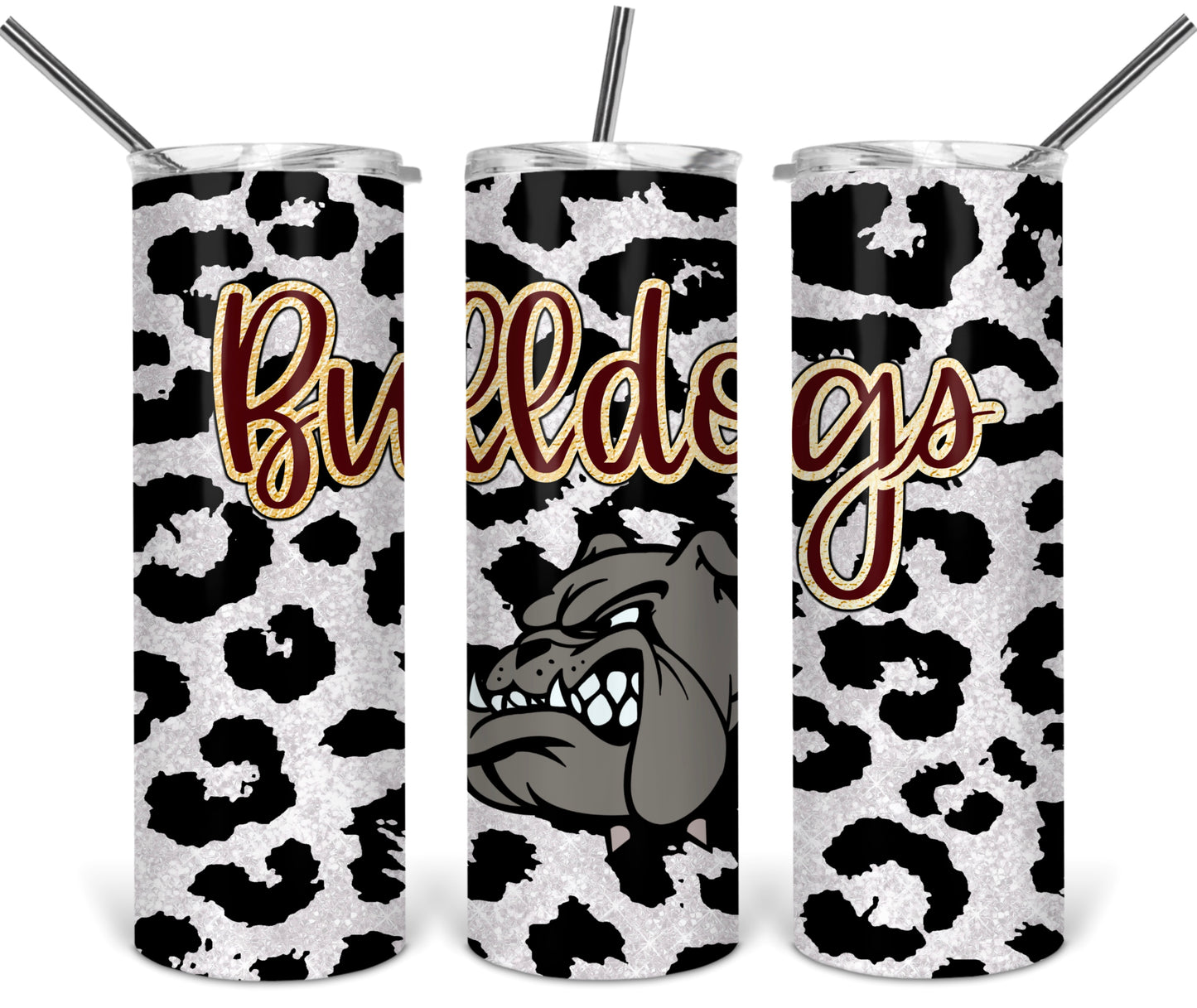 Bulldogs Leopard Tumbler