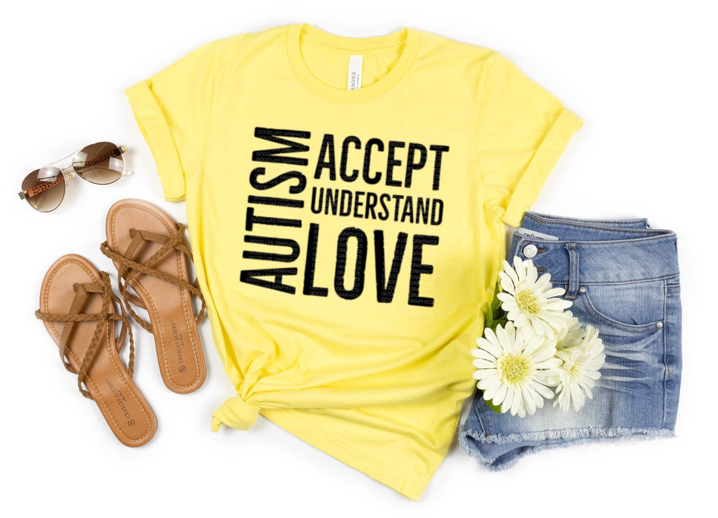 Autism Accept Understand Love Tee