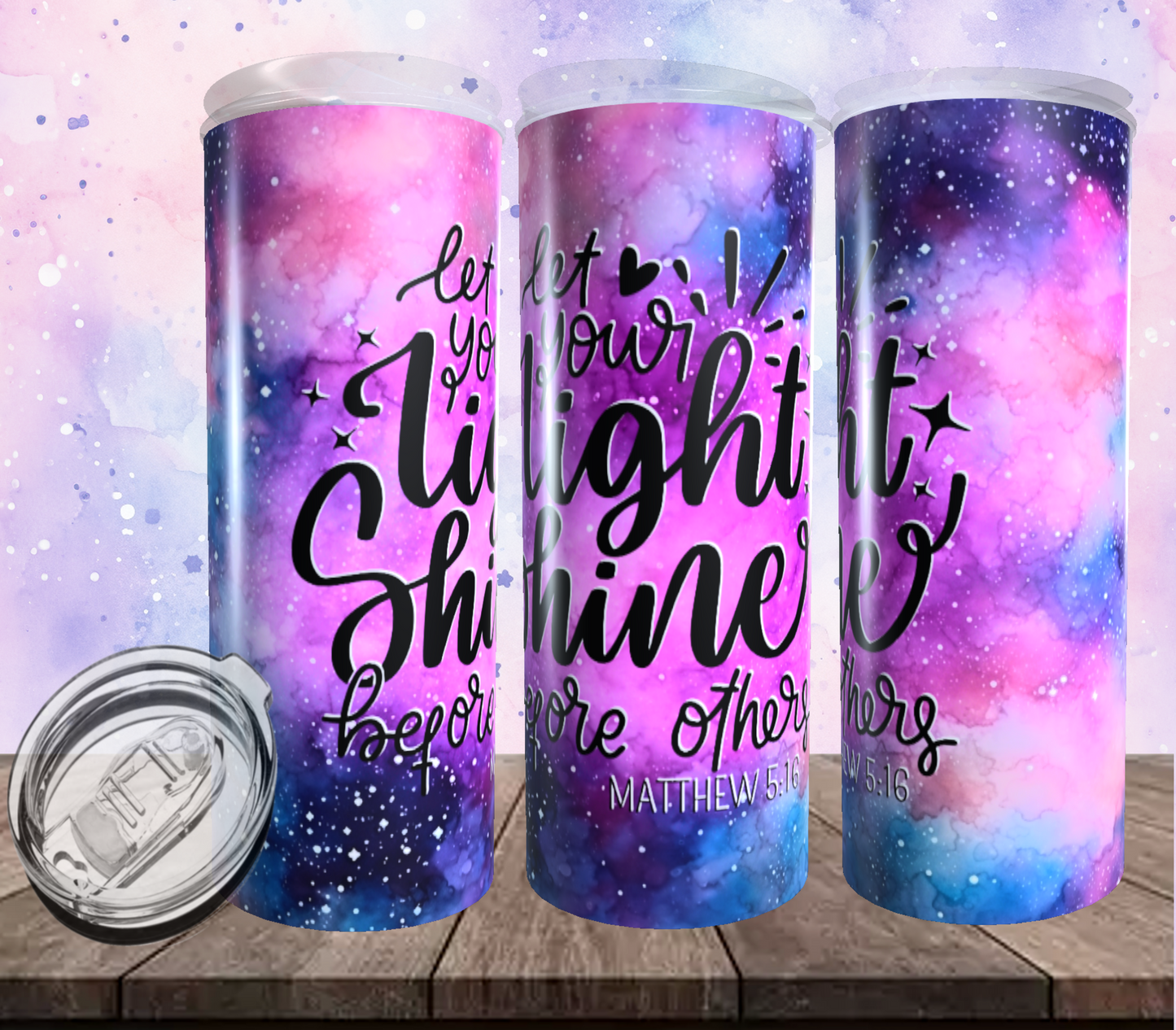 Let Your Light Shine Tumbler