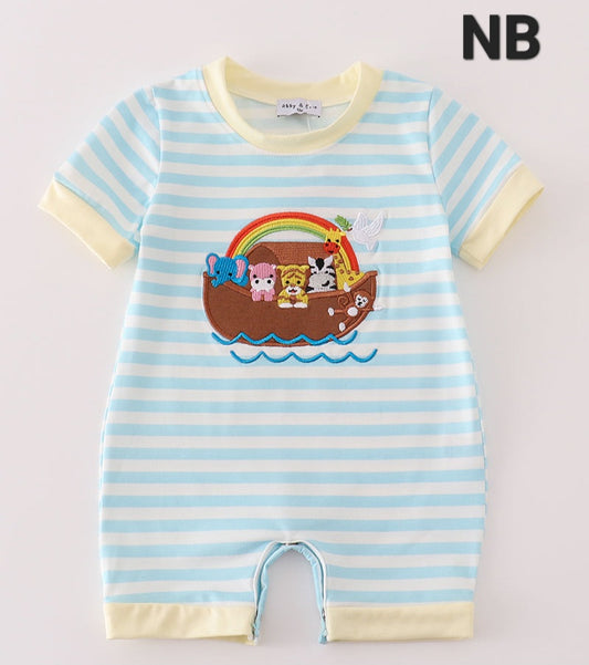 Noah's ark romper