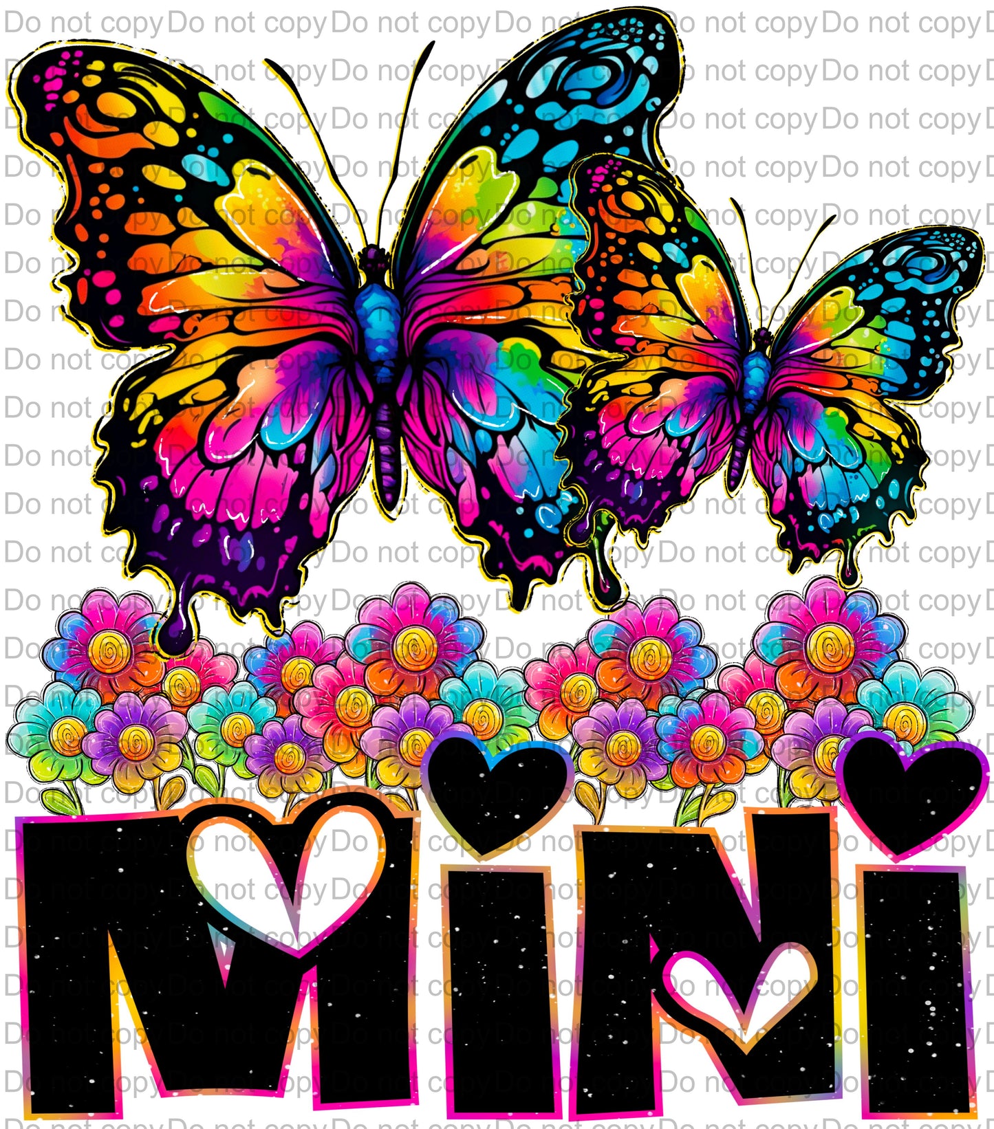 Mini Butterfly Sublimation Transfer