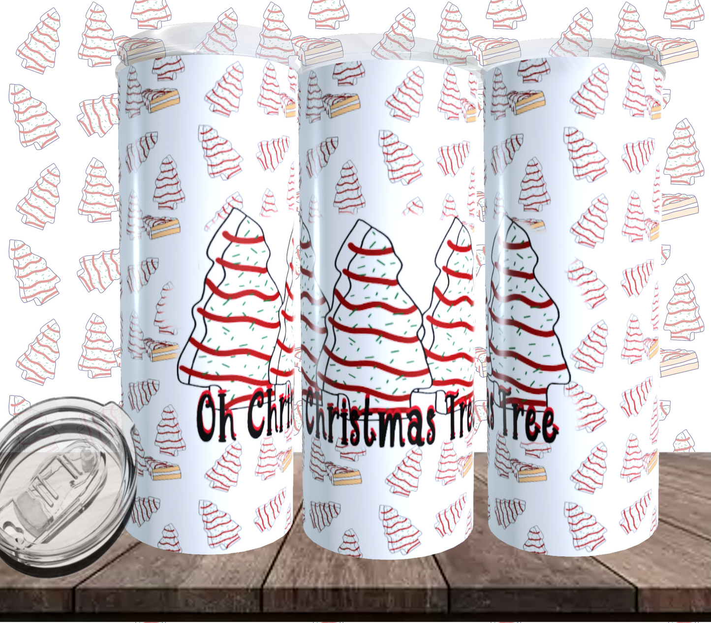 Oh Christmas Tree Tumblers