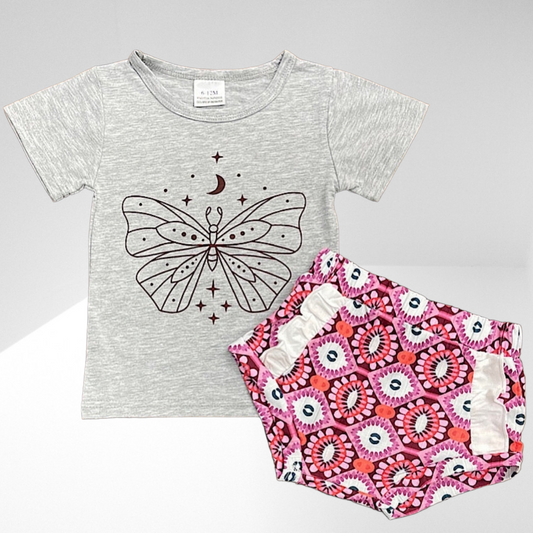 Butterfly Bummie Set