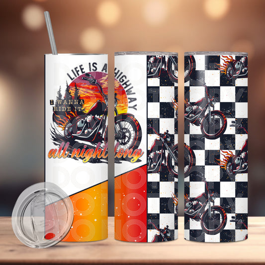 Life is a Highway Tumbler