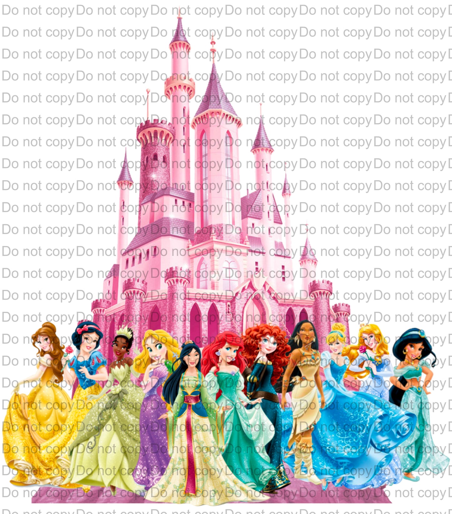 Princess Sublimation Transfer